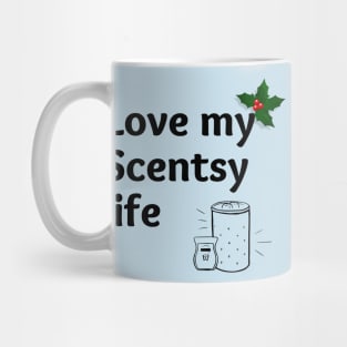 love my scentsy life christmas Mug